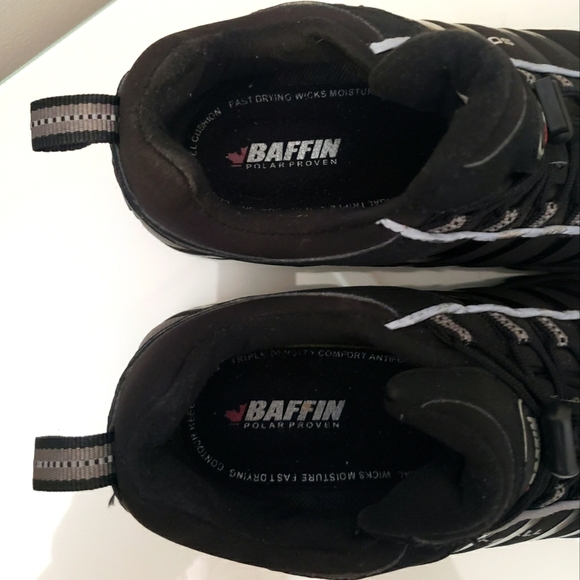 Baffin Polar Proven Waterproof Hiking Shoe Softshell Black Woman 8 EUC - Picture 8 of 11
